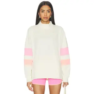 BEACH RIOT Jaylyn Sweatshirt in Shoreline Colorblock