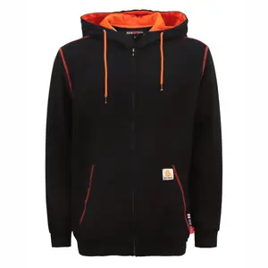7.5OZ Classic Zipper Hoodies/Decorative Thread-1513