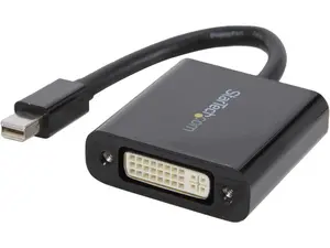 StarTech.com MDP2DVI3 Mini DisplayPort to DVI Adapter - 1920x1200 - 1080p - Dongle - Monitor Adapter - Mini DisplayPort Adapter - Mini DP to DVI