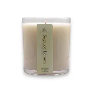 Sugared Lemon Candle – Citrus, Berry & Vanilla Sugar
