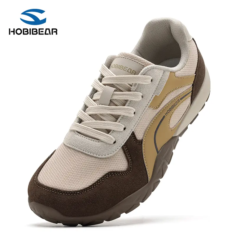 HOBIBEAR Unisex Barefoot Shoes, Breathable Minimalist Casual Sneakers with Wide Toe Box, Flexible 0 Drop Rubber Sole for Trail and Pressure Relief