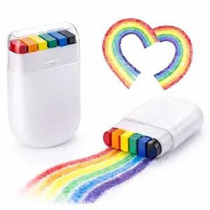 2 Pack Pride Face Paint Stick Rainbow Face & Body Paint for Lgbtq Pride Parade Easy Wash Gentle Skin Safe Pride Month Accessories