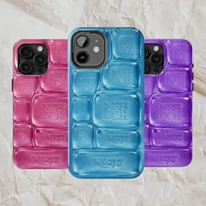 NeeDoh Cool Crush Ice Cube Phone Case, 2D Visual Printed Compatible with iPhone 11, 12, 13, 14, 15, 16, 17 & Samsung S22 S23 S24 S25 S26 – check our available sizes