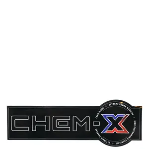 Chem-X Rectangle Logo Sticker
