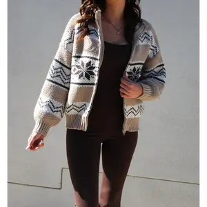 Noelle Fair Isle Sweater Jacket