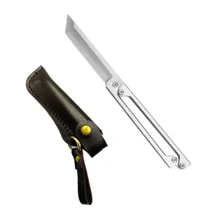 Folding EDC Utility Knife! Gear mechanism + transformable open/close—perfect for cooking, camping & BBQ Ideal gift for men!fenty super drand day