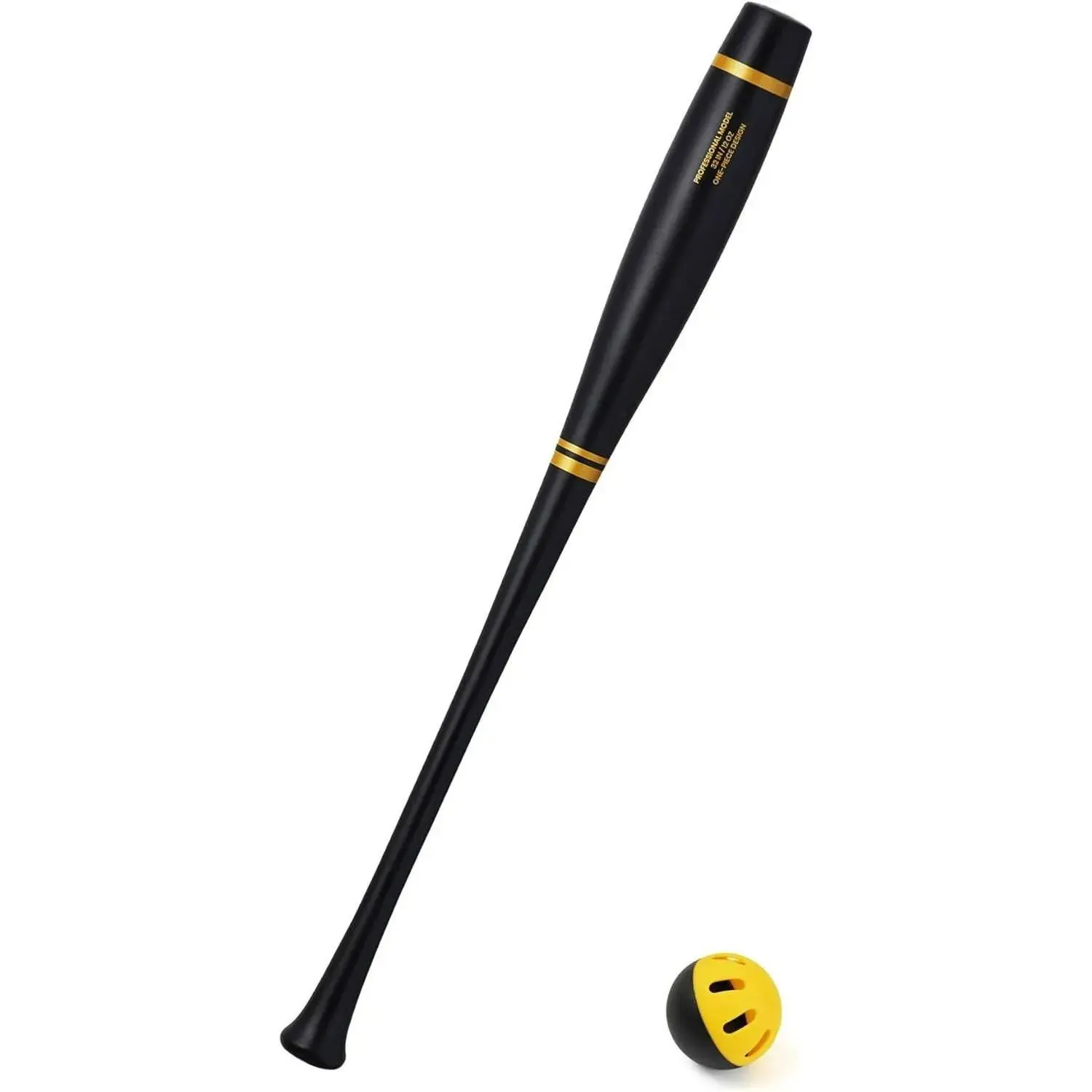 T1 Pro High-Impact Plastic Torpedo Bat - 32 in/12 oz, Balanced Design, Lightweight Swing, Maximized Sweet Spot, Torpedo Barrel, Perforated Ball, Ideal for Backyard Baseball, Beach Games
