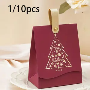 Christmas Mini Gift Box Set, Elegant Design, Candy/chocolate Holder, Ideal for Holidays, Weddings, Parties, Special Occasions