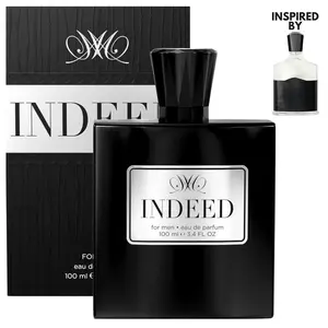 Sandora Fragrances Mens Cologne Indeed - Pineapple Apple Birch Musk - Bold Fresh Masculine Long Lasting Eau De Parfum 100ml 3 4oz