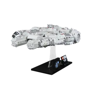 Acrylic In-Flight Display Stand Compatible with LEGO® 75375 Millennium Falcon (2024) - Set Not Included