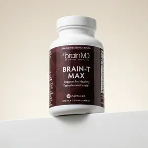 Brain-T MAX Support for Hormones with Zinc, Fenugreek, Ashwagandha by Doctor Daniel Amen