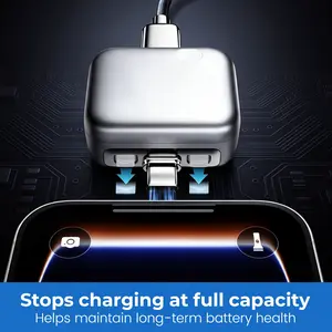 140W intelligent charger, automatic power-off charging protection, overcharge protection adapter, compatible with multiple devices, suitable for mobile phones, computers, tablets, and USB charging cables.