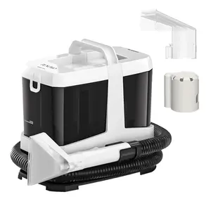 Portable Carpet and Upholstery Spot Cleaner Machine, 16Kpa Powerful Suction&Self-Cleaning, Suction Dual Brush, Handheld Carpet Cleaner, Deep Stain Cleaning for Carpet, Car, Couches, Pets, Stairs