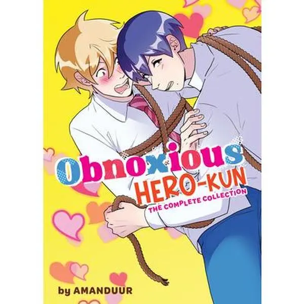 Obnoxious Hero-Kun: The Complete Collection - English Manga Paperback by Amanda Rahimi (Amanduur), 1.8 lbs, 8.3" h x 5.9" l x 2.3" w, Collected Entirely in Print for Boys' Love Fans
