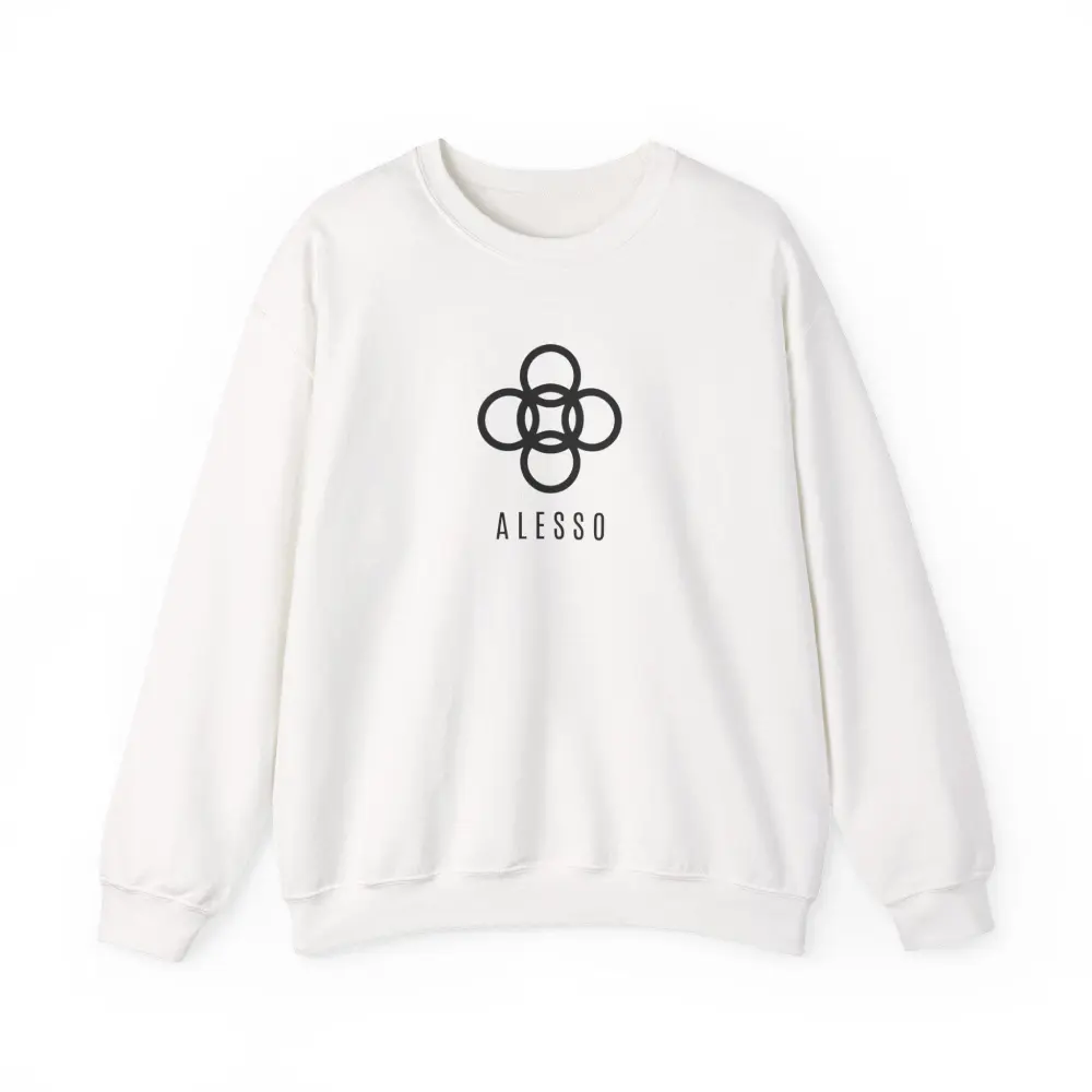 Alesso Logo Sweatshirt EDM DJ Graphic Crewneck Festival Rave Pullover Unisex