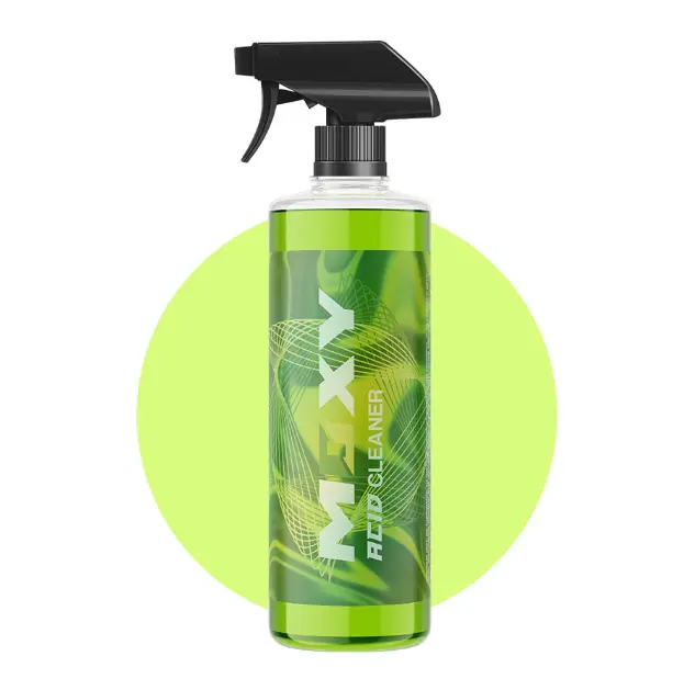 Moxy Heavy Duty Degreaser Acid Cleaner 16 OZ for Rust & Contamination Tire Engine Detailing Car Wheel Cleaning Spray Automotive