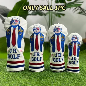 Durable Waterproof Golf Club Head Cover, Personalized Vertical Design, Safe Protective Accessory for Your Golf Clubs, Golf Accessories, Golf Supply