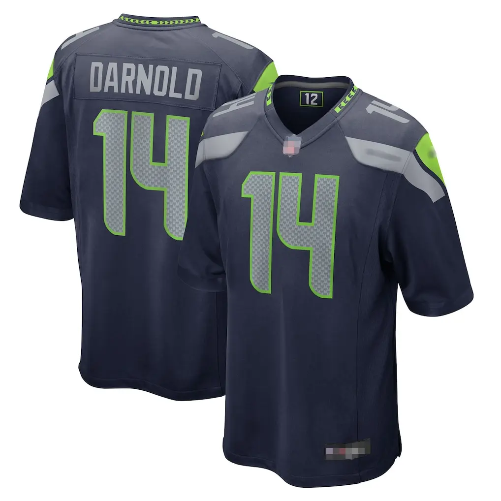 Men's Seattle Pro Football Fan Apparel - Darnold #14 Game Day Jersey