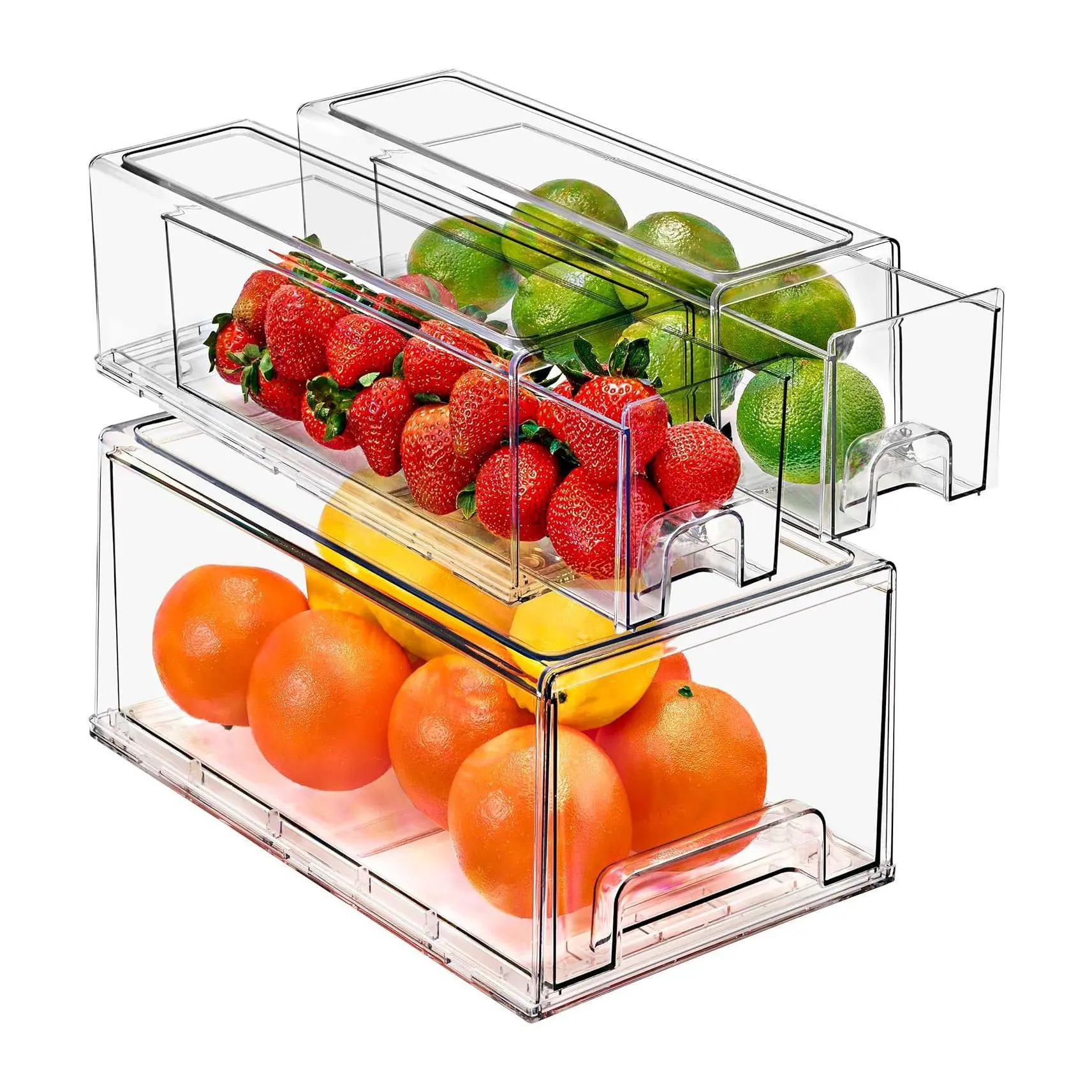 Sorbus 3 Piece Fridge Drawers (1 Large, 2 Sma ll) Sorbus 3 Piece Fridge Drawers (1 Large, 2 Sma ll)