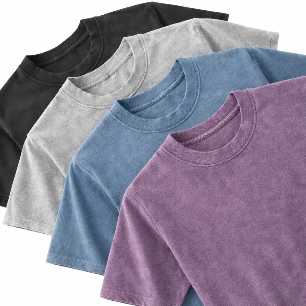 MUSDRE Tops for Women, 4-Pack Oversized Heavyweight Cotton Tees, Baggy Loose Fit Streetwear - Casual Women's Clothes for Thanksgiving