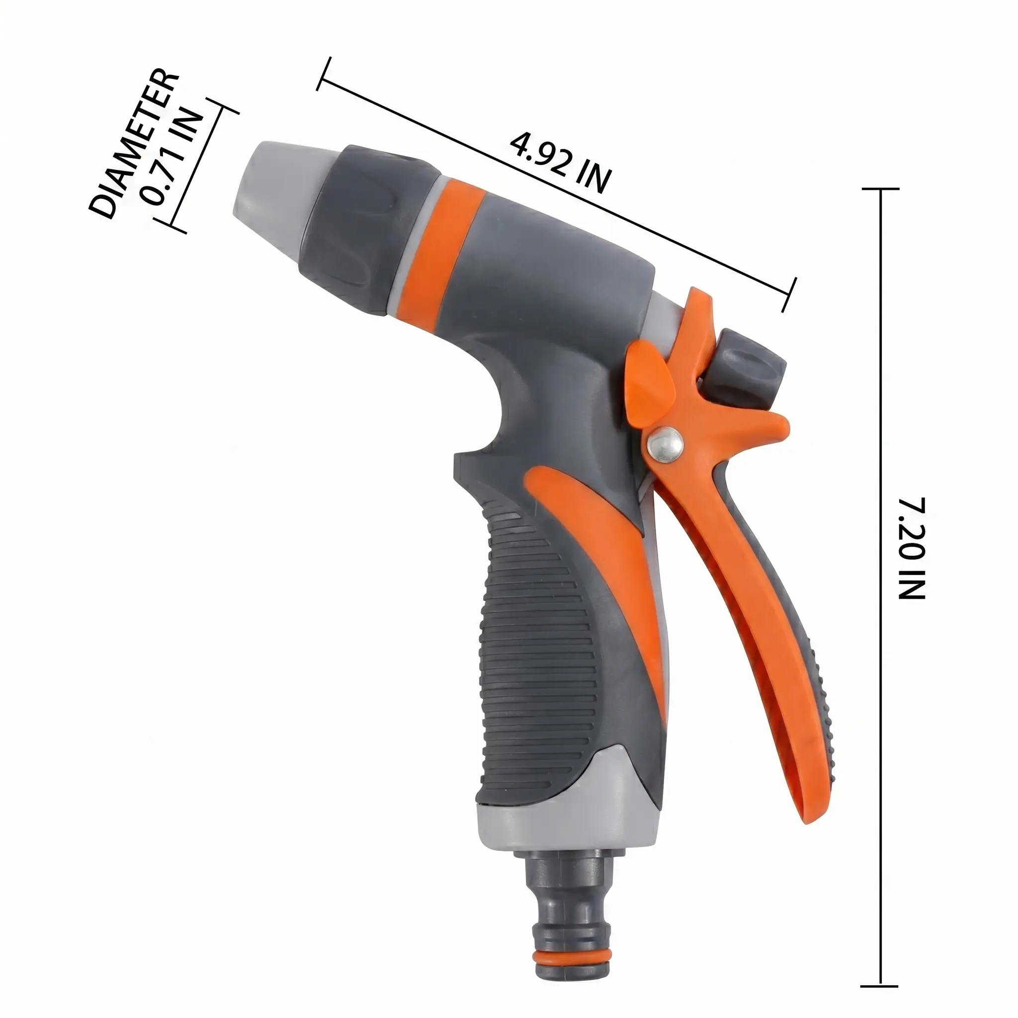 Adjustable Multi-Mode Spray Garden Hose Nozzle, Handheld Sprayer for Car Washing, Garden Plant & Lawn Watering, Outdoor Leisure Equipment