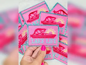 Lake Life Embroidered Patch