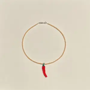 RED HOT CHILI PEPPER NECKLACE
