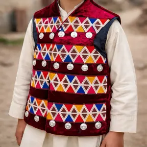 Men Traditional Waskat , afghani vests, Afghan vests