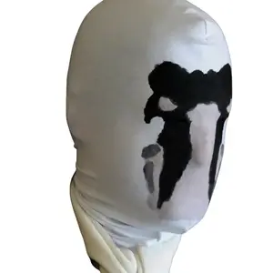Rorschach Mask with moving inkblots Halloween Cosplay.   Watch video!