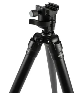 Linkogear HT-293A Adjustable Tripod with Dual Picatinny & Arca-Swiss Mount 61" Aluminum Tripod for Field Use Training and Outdoor Precision Work