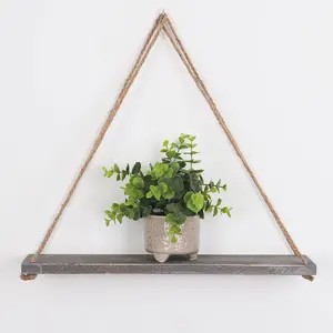 Grey Hanging Shelf