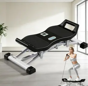 Compact Smart Glider 8 Functions Full Body Workout Multi Mode Training Smooth Silent Foldable Easy Storage High Load Bearing Home Gym Fitness Exercise Equipment