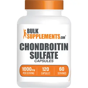 BulkSupplements - Chondroitin Sulfate Capsules - Healthy Skin - Joint Health - 120 Capsules - 1000mg per Serving