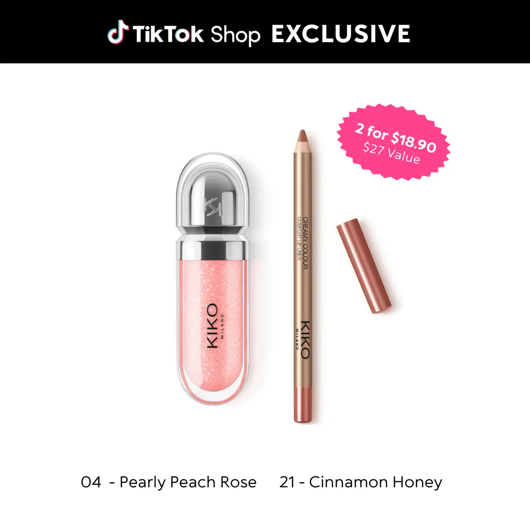 KIKO Milano Lipgloss and Lip Liner Bundle KIKO Milano Lipgloss and Lip Liner Bundle