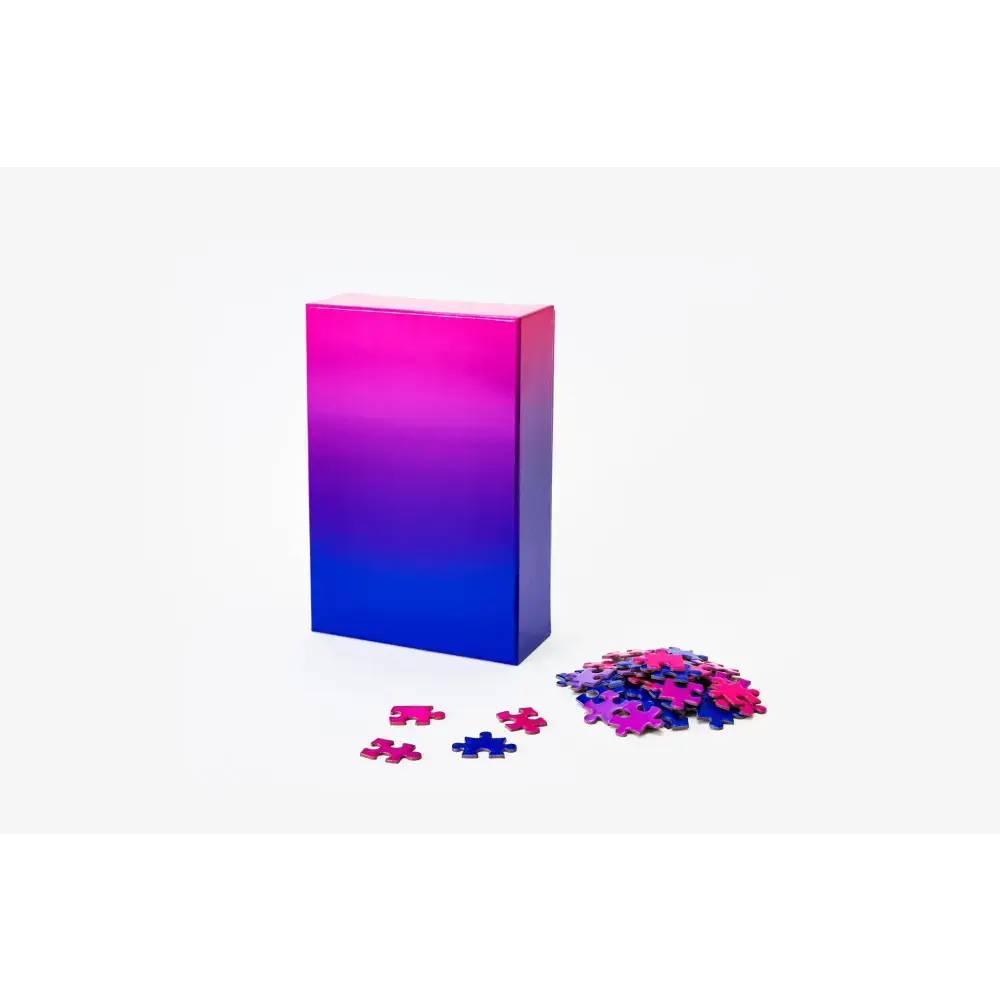 Gradient Puzzle 500 piece - Blue/Pink