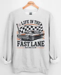 Fast Lane Racing Club Car Graphic Top