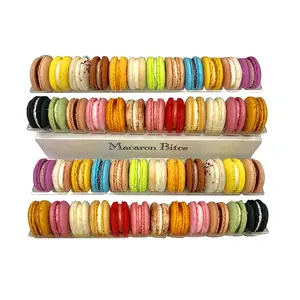 French Macarons - Macaron Bites Assorted Macarons, 48 Count