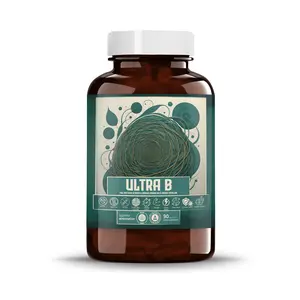 Ultra B II Full Spectrum B Vitamin Complex infused with Organic Spirulina for superior absorption