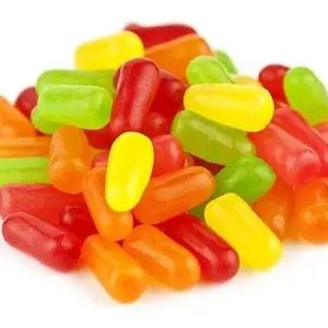 Mike & Ikes Chewy Candies - Lemon Lime Strawberry Cherry Orange Flavors - 280 Pieces Per Pound - Fat Free Kosher Gluten Free - Product of USA
