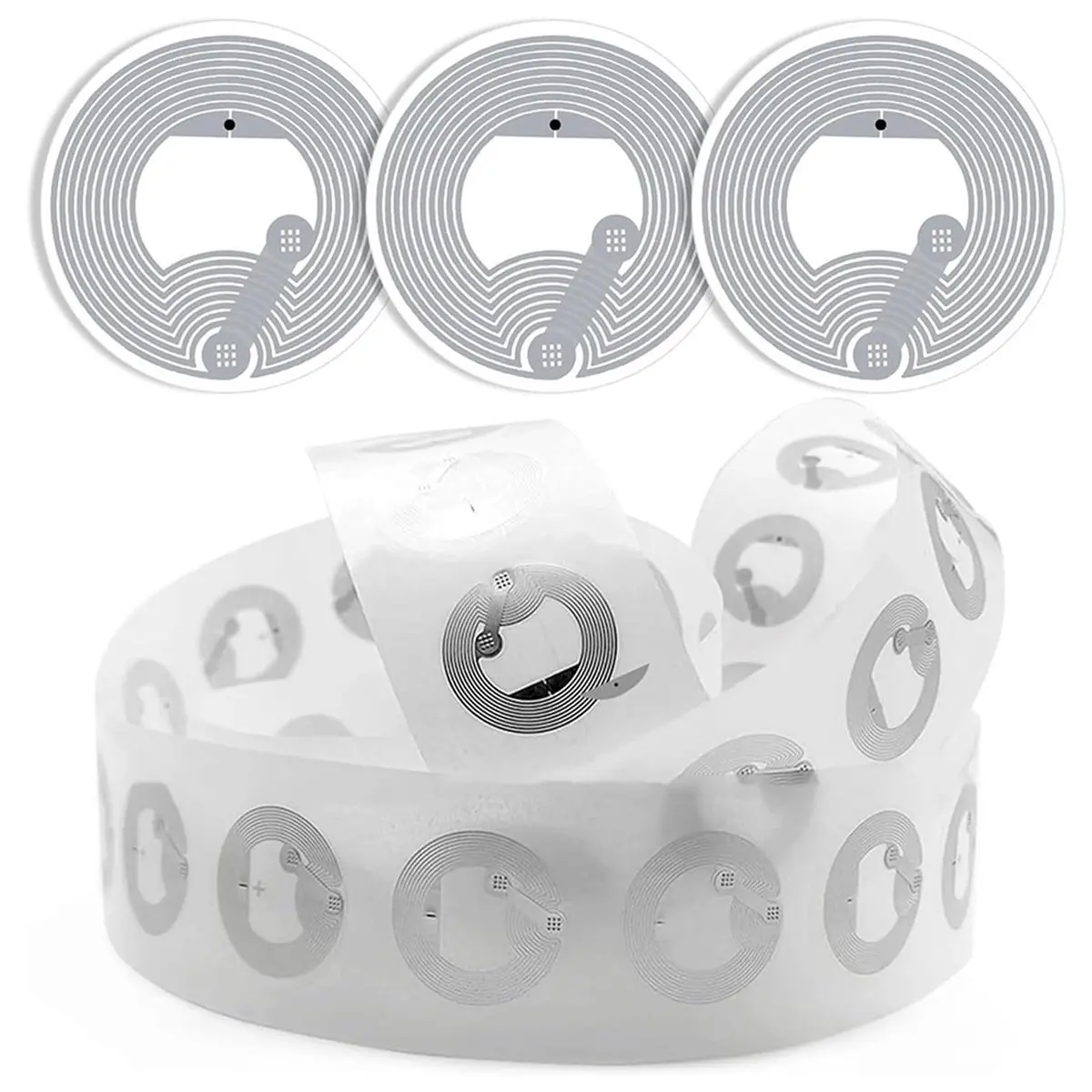 50pcs NFC Tags,NFC Cards,NFC Stickers Ntag215 Tag Coin Cards for TagMo, Enabled Mobile Phones and Devices