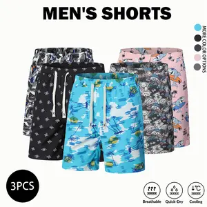 Men's Beach Shorts Floral Shorts Trendy Brand Casual Cut-off Waistband 2026 Hot Style Shorts