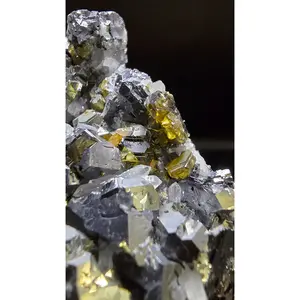 Galena and Quartz Cluster Specimen – 9th September Mine, Bulgaria – 0.56 lbs
