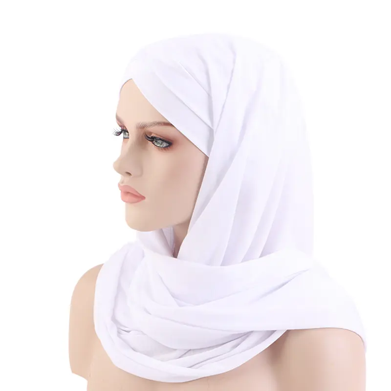 Double Crossed Headscarf Hat, Head Wrap Scarf Hat, Head Wrap