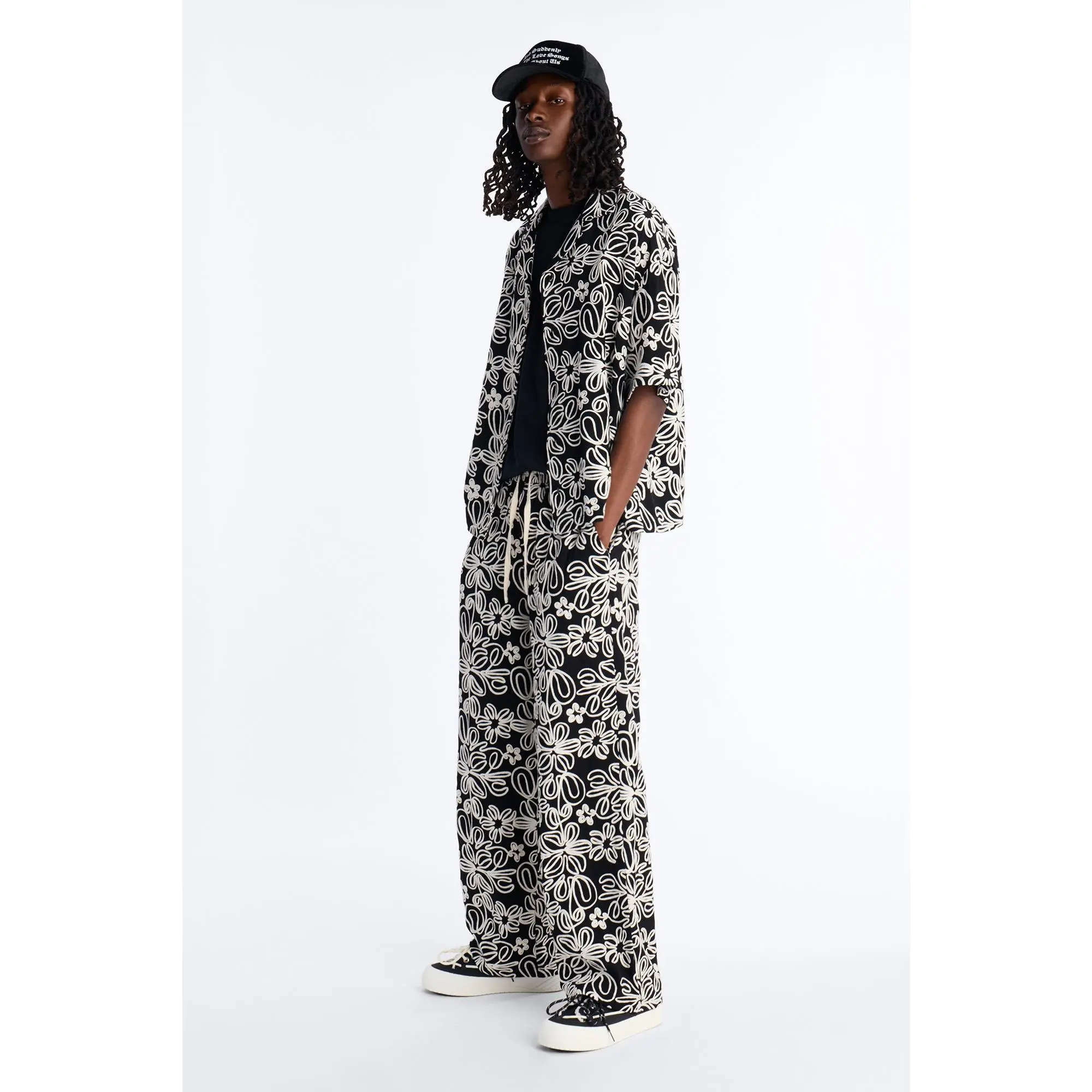 Super Baggy Desert Nights Pant - Black