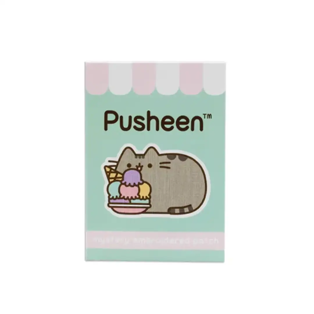 CultureFly Pusheen Mystery Embroidery Patch - Sewing, Craft Supply for Textile Embellishments