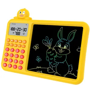 STEM Toys,Kids Math Drawing Tablet 3-8, Erase & Practice Addition Subtraction Multiplication Division, Screen-Free Learning Toy