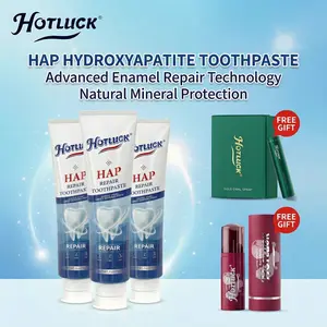 Hotluck HAP Toothpaste | Hydroxyapatite for Tooth Repair & Oral Protection | Fresh Mint Flavor | Buy 3 Get Oral Spray & Foam Free