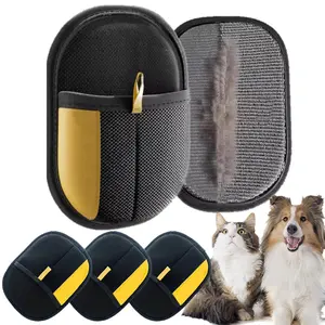 1/3/5 Counts Upgraded Pet Hair Removal Glove – Thickened Electrostatic Grooming & Furniture Cleaner for Dogs Cats Couch Car Carpet