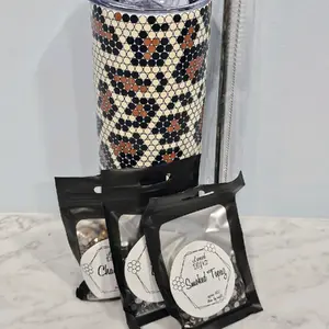 Leopard Rhinestone Tumbler DIY Kit