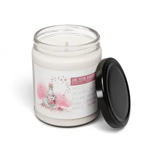 Birthstone Glow: June Dream Elixir -  Candle of Love & Dreaming (9oz Scented Candle)